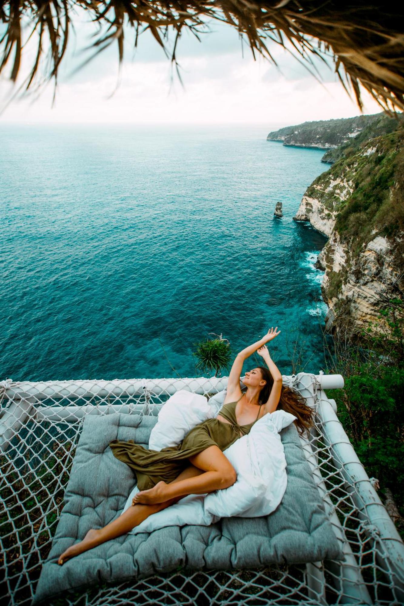 Tropical Glamping Nusa Penida Diamond Beach - Cliff Side Edge Polilit Exterior foto