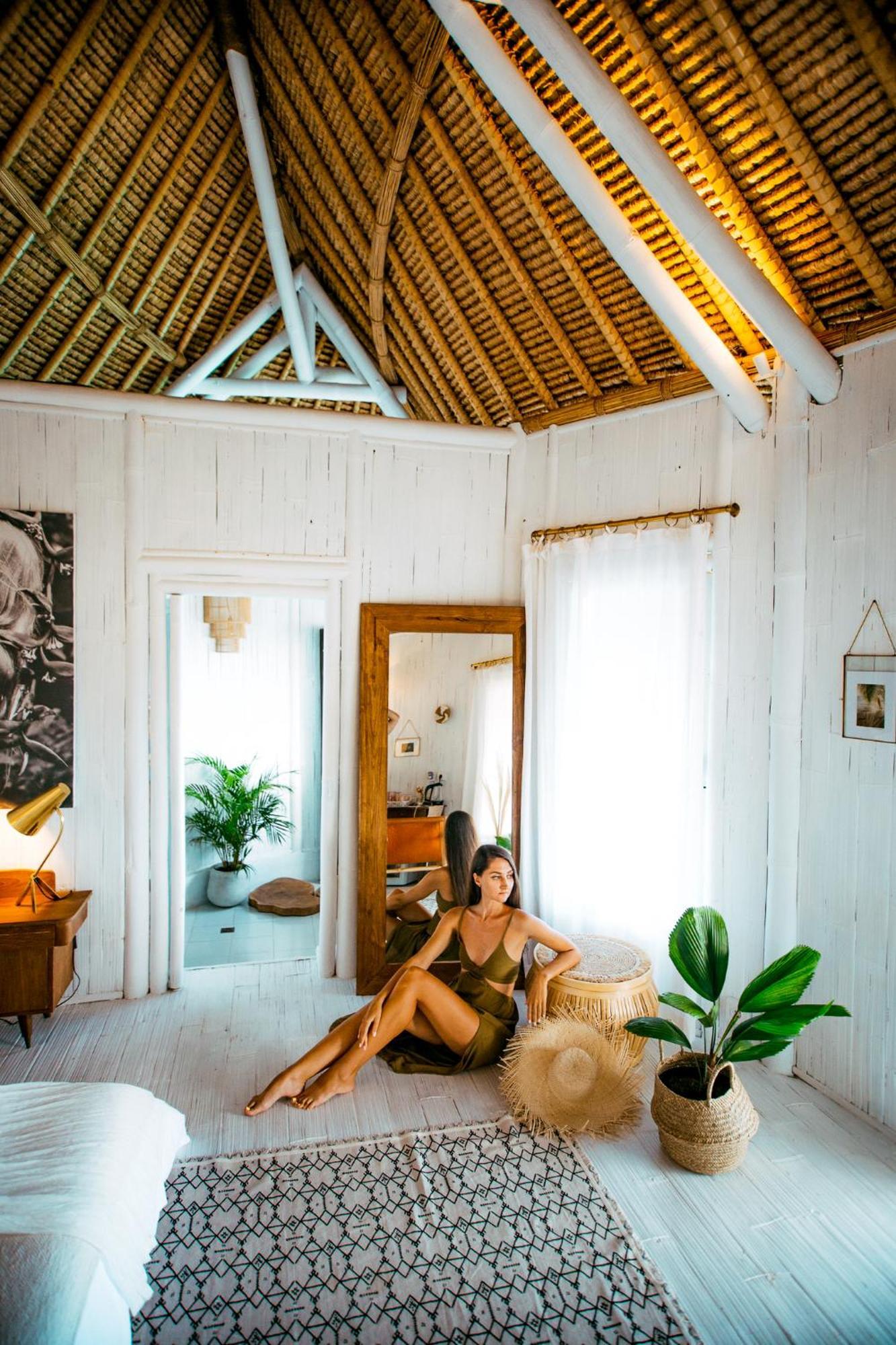 Tropical Glamping Nusa Penida Diamond Beach - Cliff Side Edge Polilit Exterior foto