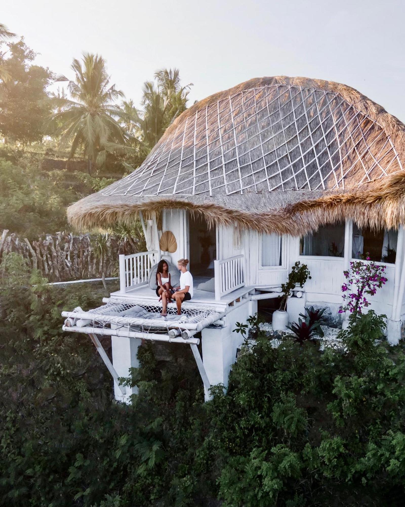 Tropical Glamping Nusa Penida Diamond Beach - Cliff Side Edge Polilit Exterior foto