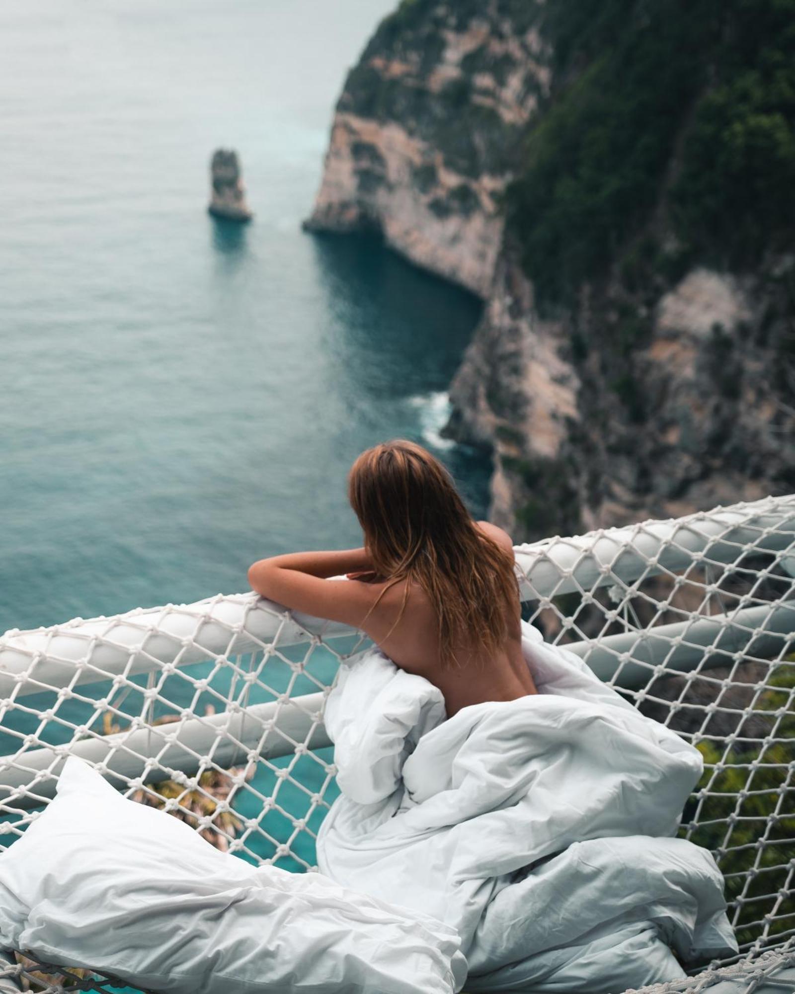 Tropical Glamping Nusa Penida Diamond Beach - Cliff Side Edge Polilit Exterior foto