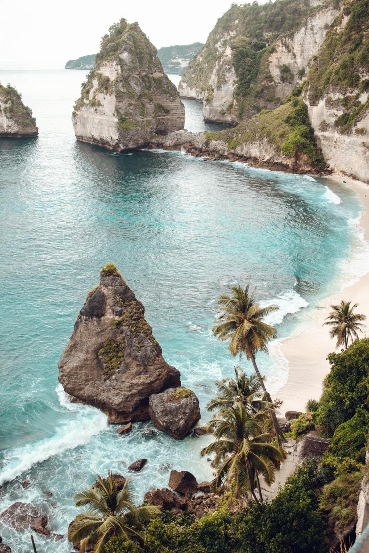 Tropical Glamping Nusa Penida Diamond Beach - Cliff Side Edge Polilit Exterior foto
