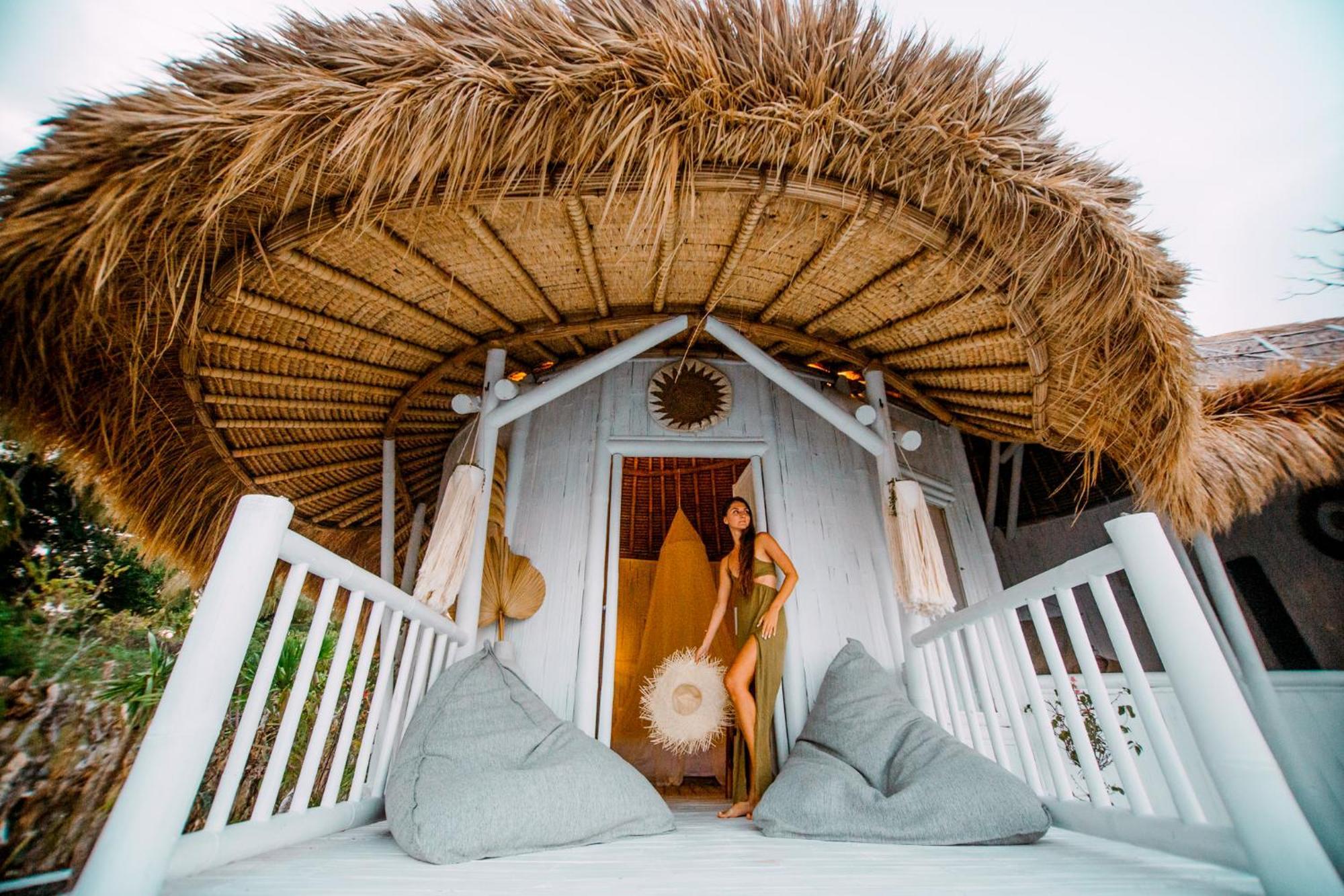 Tropical Glamping Nusa Penida Diamond Beach - Cliff Side Edge Polilit Exterior foto
